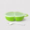 Pote com Divisórias Verde Neon