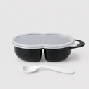 Kit marmita para lanche para lanche infantil - 2 Unidades + Brinde Preto