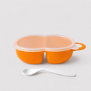Kit marmita para lanche para lanche infantil - 2 Unidades + Brinde Laranja