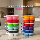 Kit marmita para lanche para lanche infantil - 2 Unidades + Brinde Roxo
