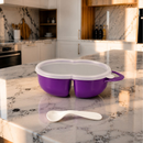 Kit marmita para lanche para lanche infantil - 2 Unidades + Brinde Roxo